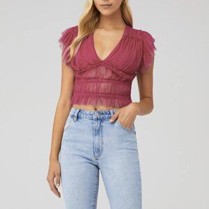 Willow+Root Ruffle Top